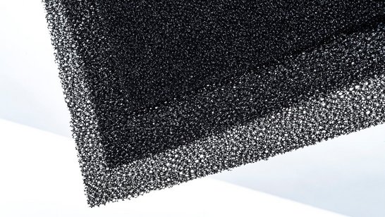 reticulated foam