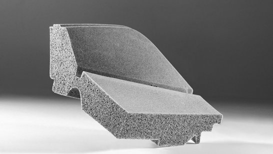 Graphitefoam- molded foam